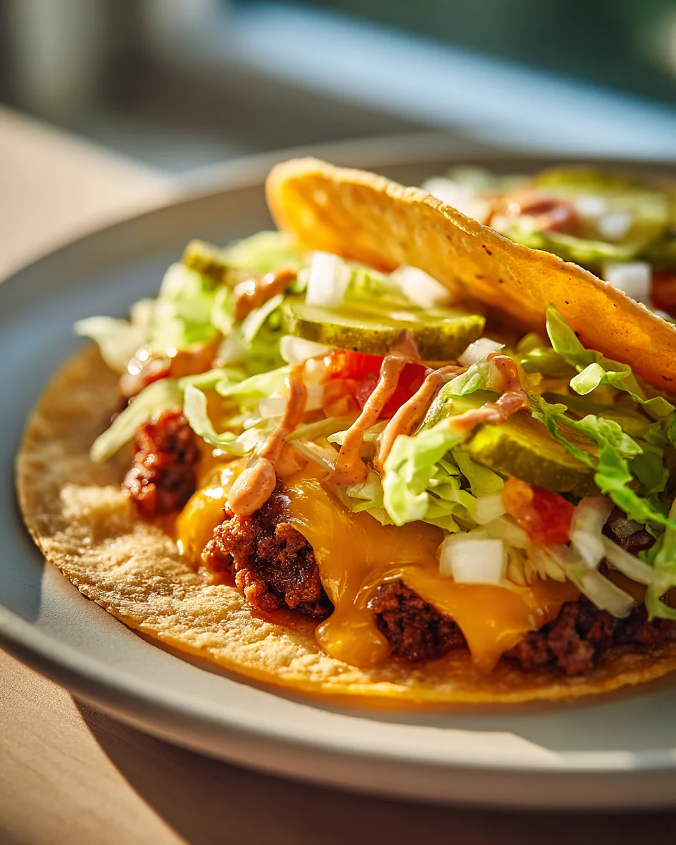 Smash Burger Tacos: Ultimate Beefy Flavor Bomb Recipe!
