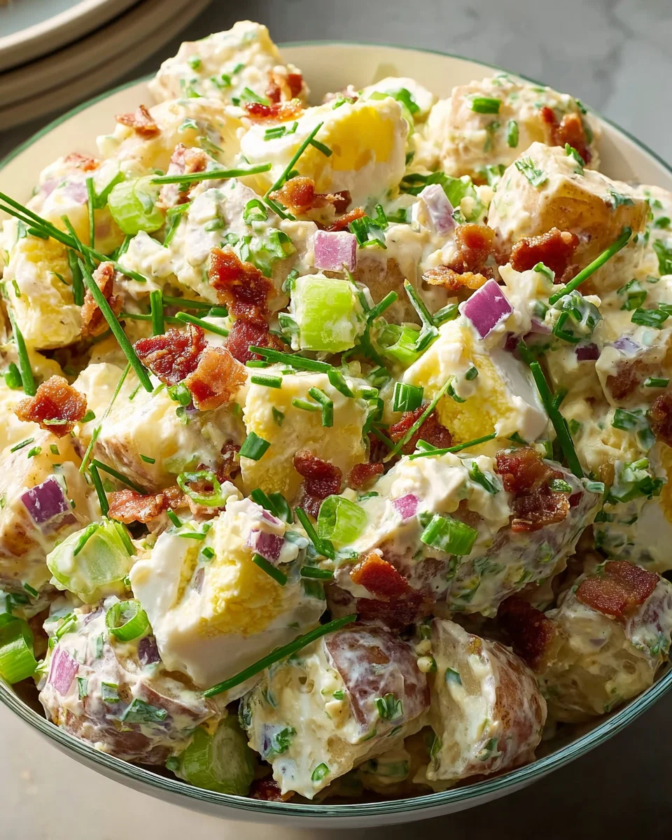 Irresistible Steakhouse Potato Salad Recipe for BBQ Lovers