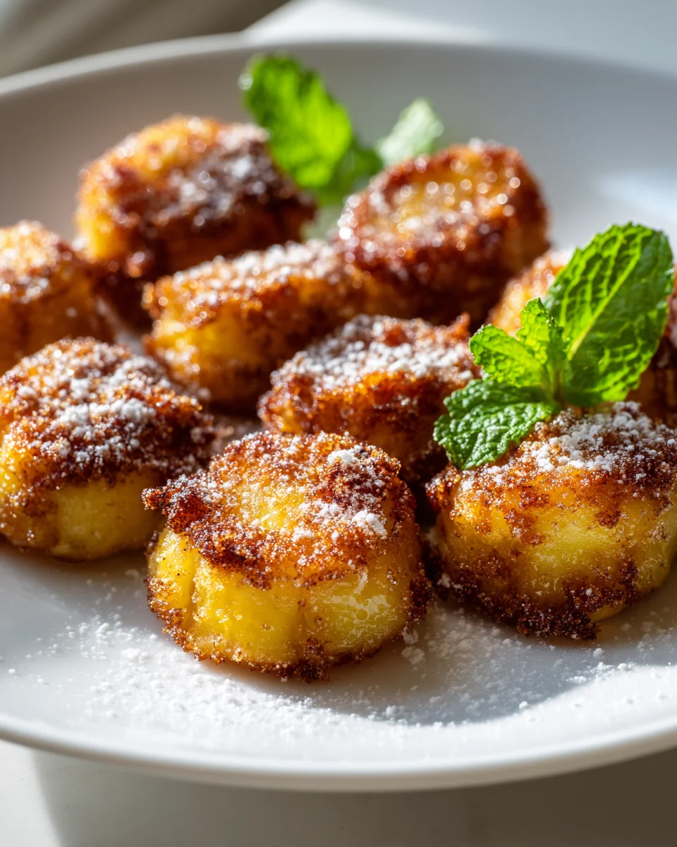 Crispy Cinnamon Sugar Banana Bites: Irresistible Snack Recipe
