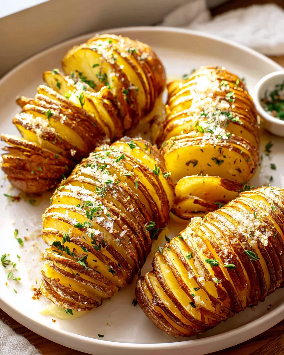 Crispy Hasselback Potatoes Recipe for Perfect Side Dish