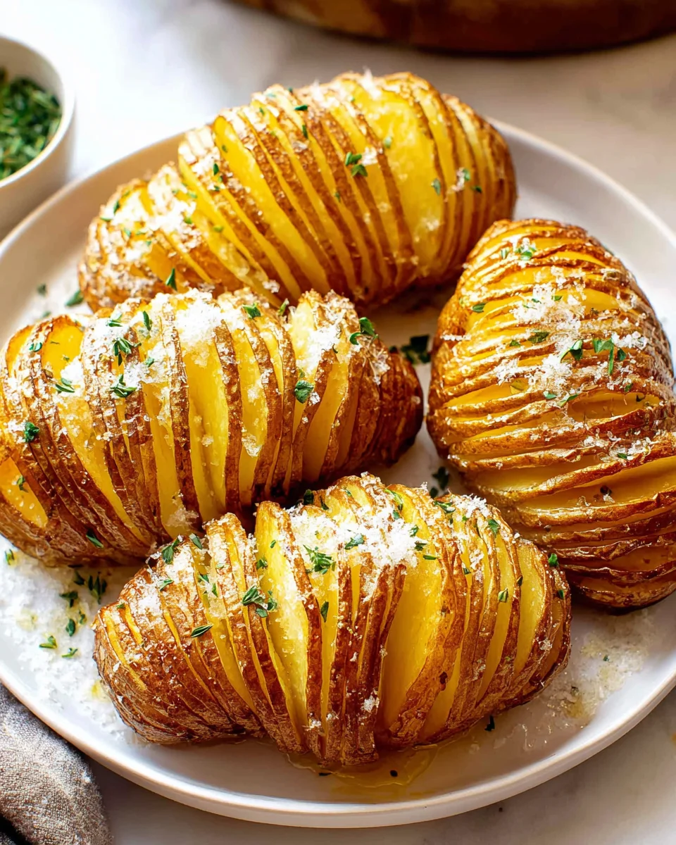 Crispy Hasselback Potatoes Recipe for Perfect Side Dish