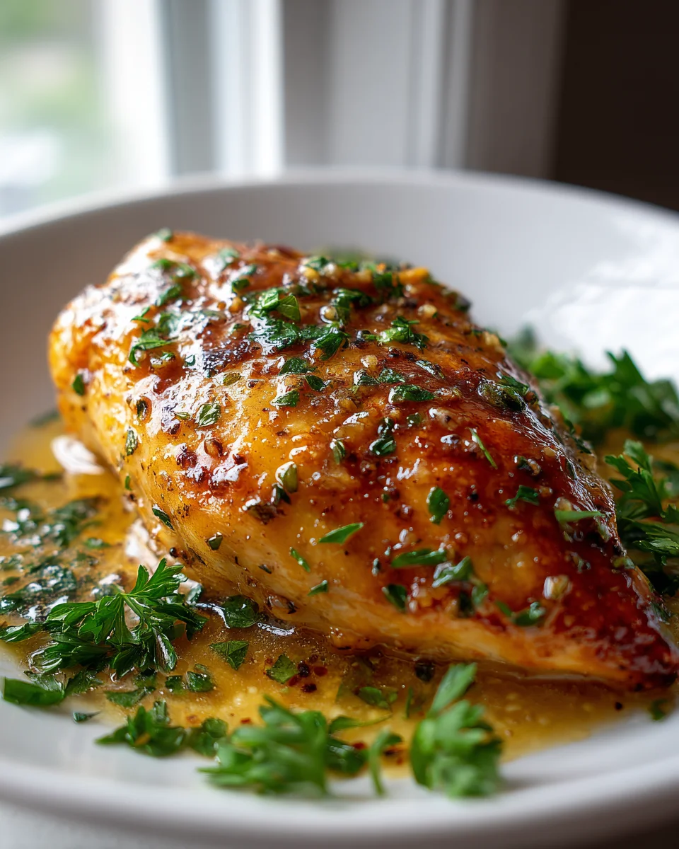 Sweet Honey Garlic Butter Chicken Delight