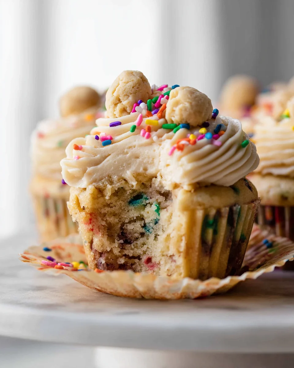 Cookie Dough Cupcakes