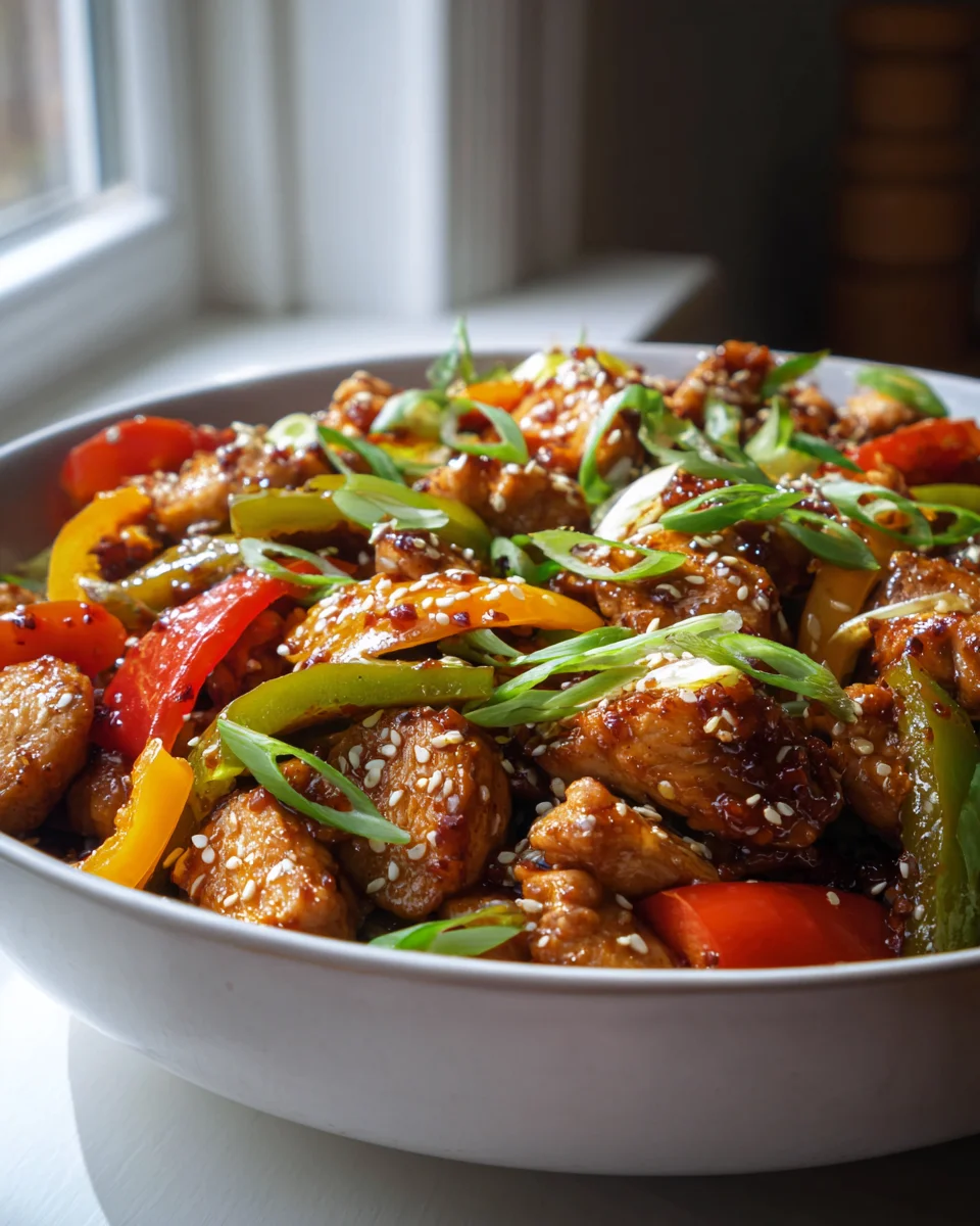 Gochujang Garlic Chicken Stir Fry: Quick & Flavorful Recipe
