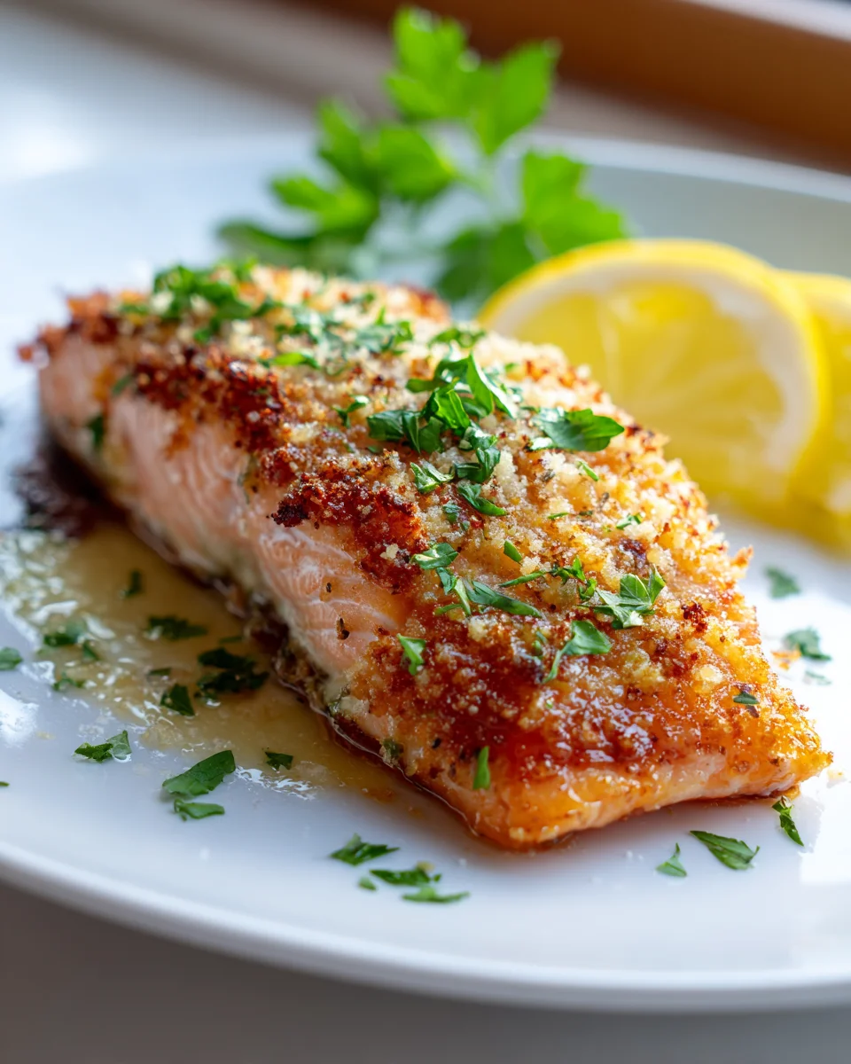 Honey Garlic Parmesan Baked Salmon: Easy & Delicious Recipe